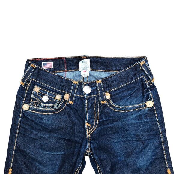 Vintage True Religion Jeans Size 28 BILLY SUPER T Blue - Picture 9 of 10